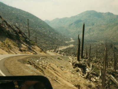 Mount St. Helens, U.S.A. 1989